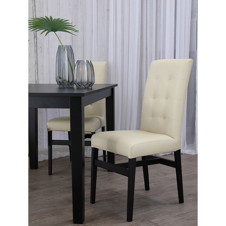 INDEX LIVING MALL เก้าอี้ทานอาหาร รุ่นมาร์เซล - สีกาแฟ/ครีม