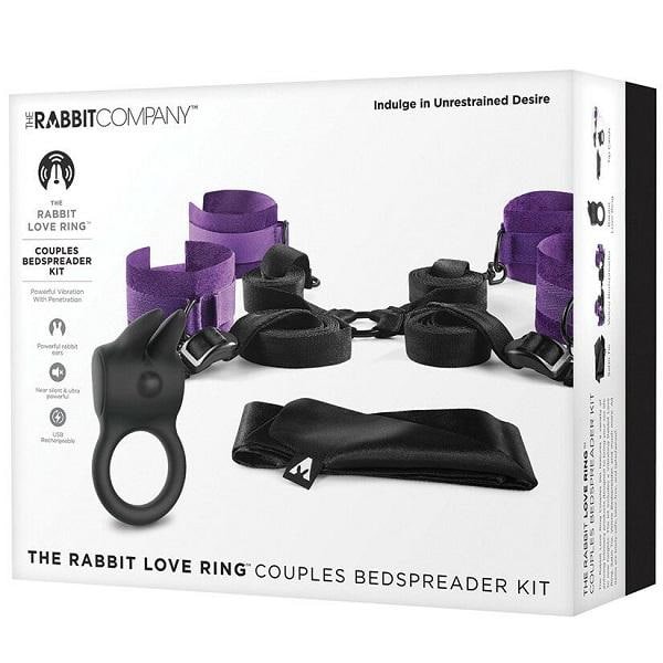 American TRC-THE RABBIT LOVE RING COUPLES BEDSPREADER KIT long-lasting ring bed buckle set